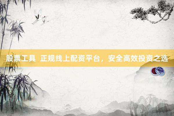 股票工具  正规线上配资平台，安全高效投资之选